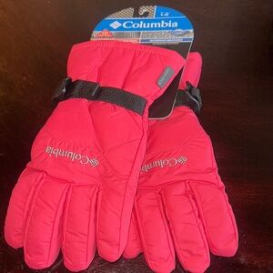 Columbia Bright Pink Insulated Gloves